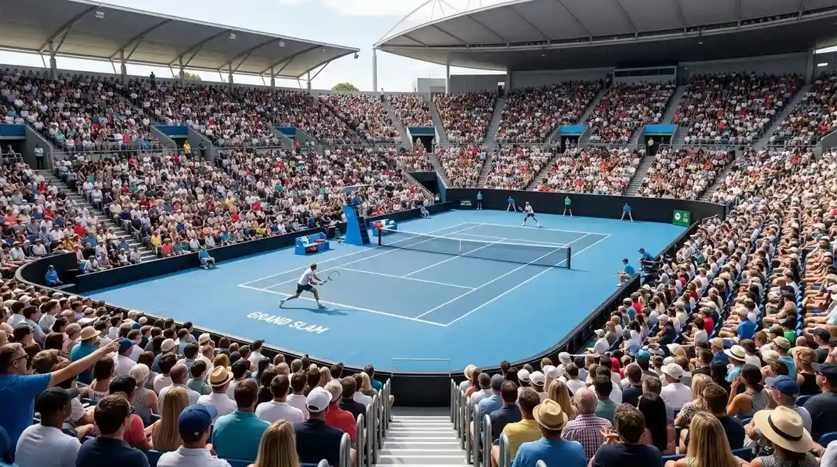 Packed Grand Slam show court, the heavily monitored events safest to bet on