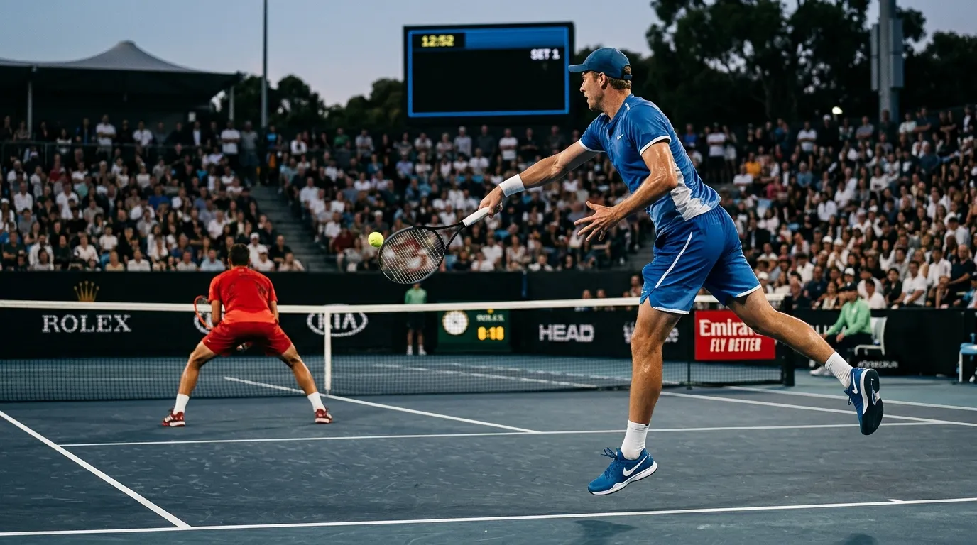 A leaky returner dragged into tight tie-break sets