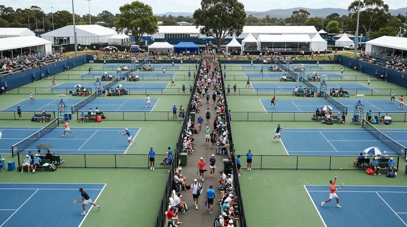The high volume of tennis means withdrawals before play happen often