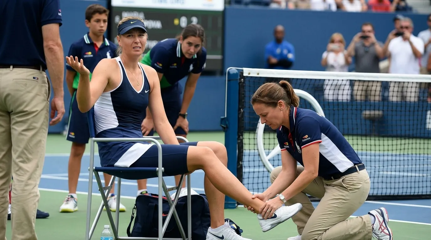 A player calling for a medical timeout, the kind of new information that can justify cashing out