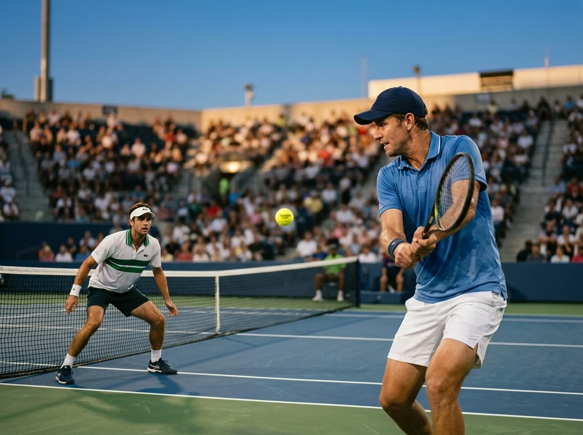 A tie-break adding just one game to the match total